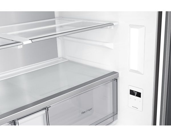 Samsung RF65A967ESR/EO Ψυγείο Ντουλάπα 647lt NoFrost Υ182.5xΠ91.2xΒ72.3εκ. Inox