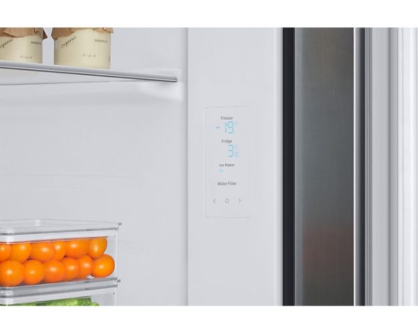 Samsung RS68A8831S9/EF Ψυγείο Ντουλάπα 634lt NoFrost Υ178xΠ91.2xΒ71.6εκ. Inox