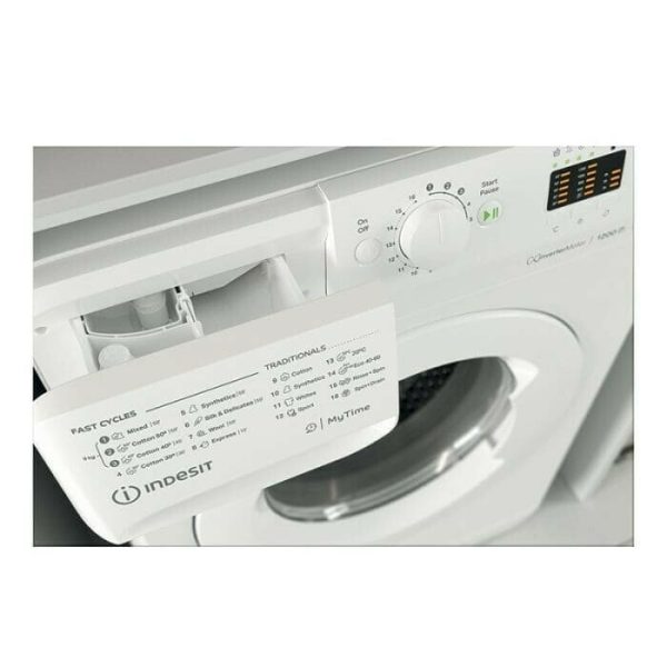 Indesit Πλυντήριο Ρούχων 9kg 1200 Στροφών MTWA 91284 W EE