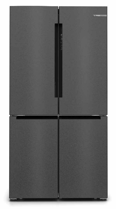 Bosch KFN96AXEA Ψυγείο Ντουλάπα 605lt Total NoFrost Υ183xΠ91xΒ73.1εκ. Inox