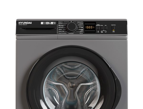 Hyundai Πλυντήριο Ρούχων 8kg 1000 Στροφών Γκρι HWM22-T108DX/ST