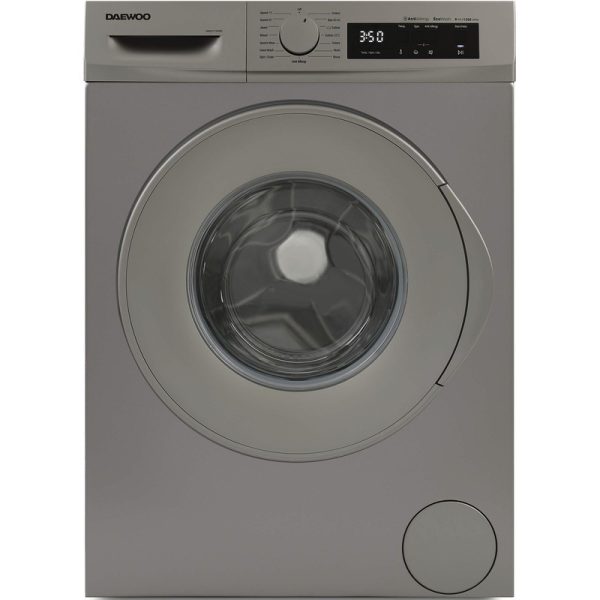 Daewoo Πλυντήριο Ρούχων 8kg 1200 Στροφών Γκρι WM812T1SU0BG