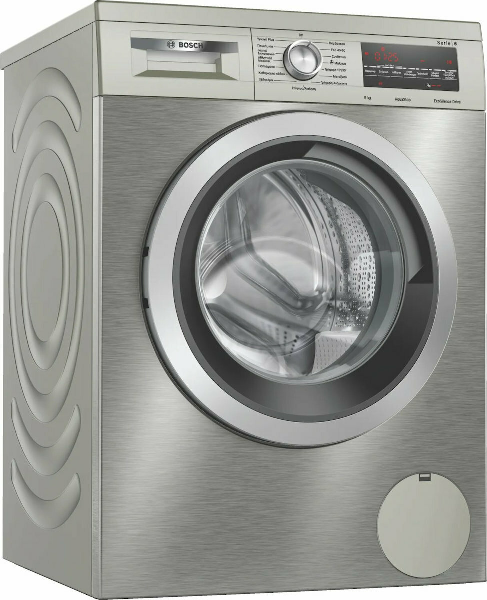 Bosch Πλυντήριο Ρούχων 9kg 1400 Στροφών Inox WUU28TX1GR