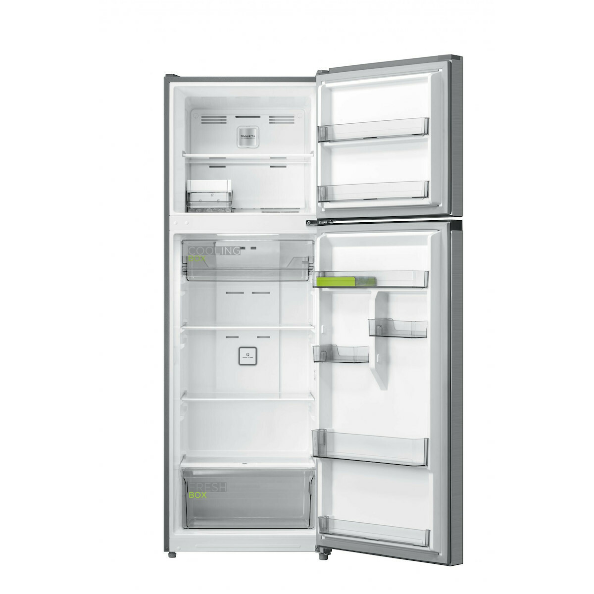 Midea MDRT489MTE46 Ψυγείο Δίπορτο 338lt Total NoFrost Υ172.4xΠ59.5xΒ69.5εκ. Inox