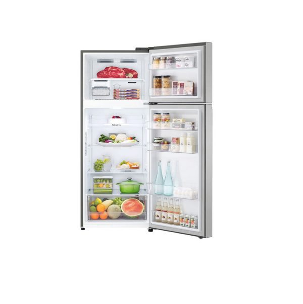 LG GTBV36PZGKD Ψυγείο Δίπορτο 395lt Total NoFrost Υ176xΠ70xΒ68εκ. Inox