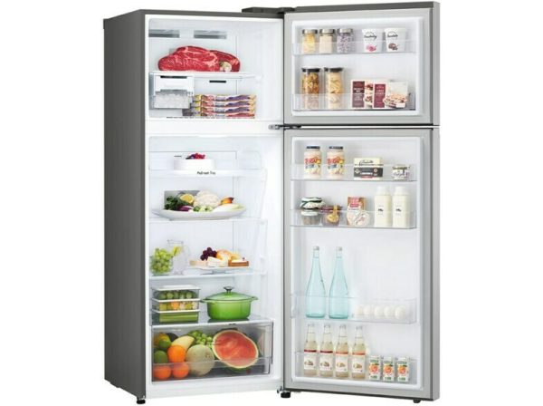 LG GTBV36PZGKD Ψυγείο Δίπορτο 395lt Total NoFrost Υ176xΠ70xΒ68εκ. Inox