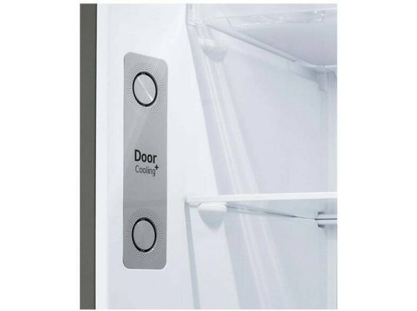 LG GTBV38PZGKD Ψυγείο Δίπορτο 335lt Total NoFrost Υ172xΠ60xΒ71εκ. Inox