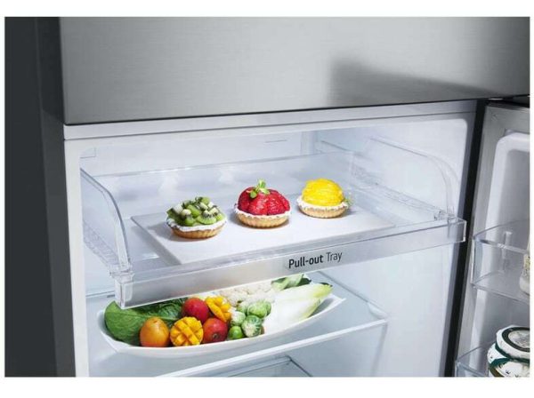 LG GTBV38PZGKD Ψυγείο Δίπορτο 335lt Total NoFrost Υ172xΠ60xΒ71εκ. Inox