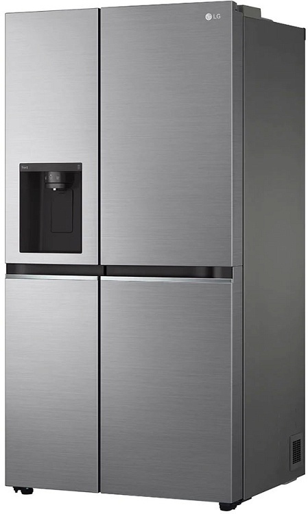 LG GSLV70PZTE Ψυγείο Ντουλάπα 635lt Total NoFrost Υ179xΠ91.3xΒ73.5εκ. Inox