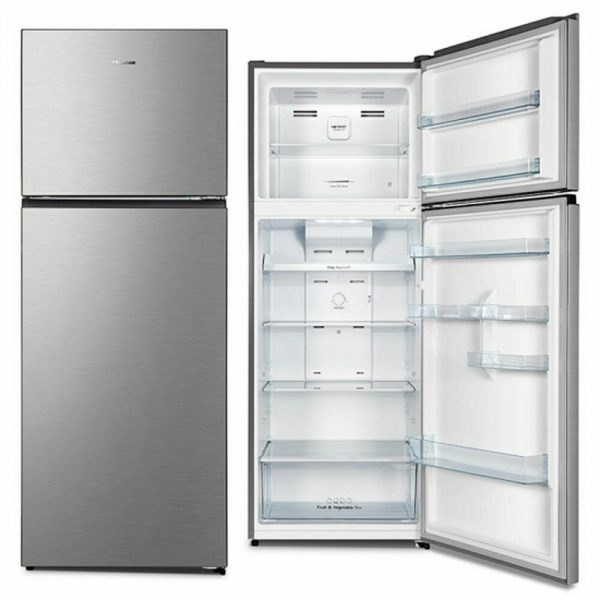 Hisense RT600N4DC2 Ψυγείο Δίπορτο 467lt NoFrost Υ185xΠ70.4xΒ68.6εκ. Inox