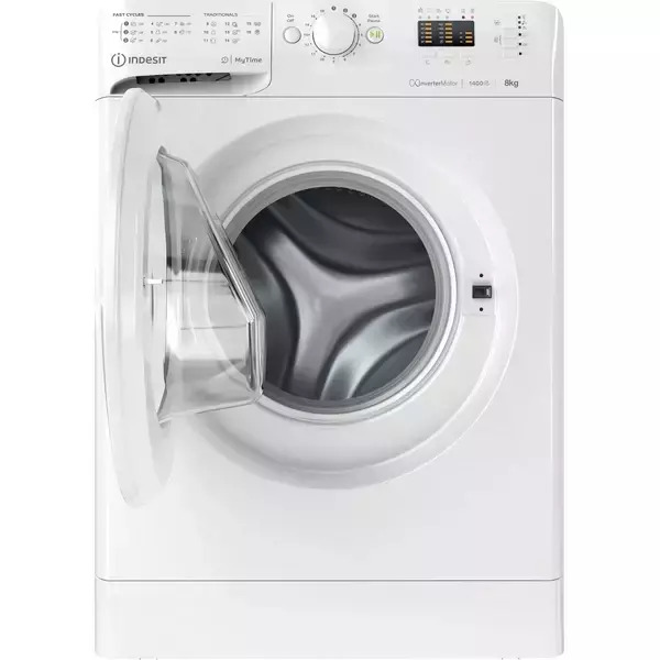 Indesit Πλυντήριο Ρούχων 8kg 1400 Στροφών MTWA 81484 W EU F164516