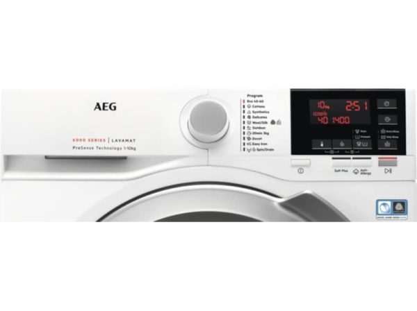 AEG Πλυντήριο Ρούχων 10kg με Ατμό 1400 Στροφών L6FLG41S