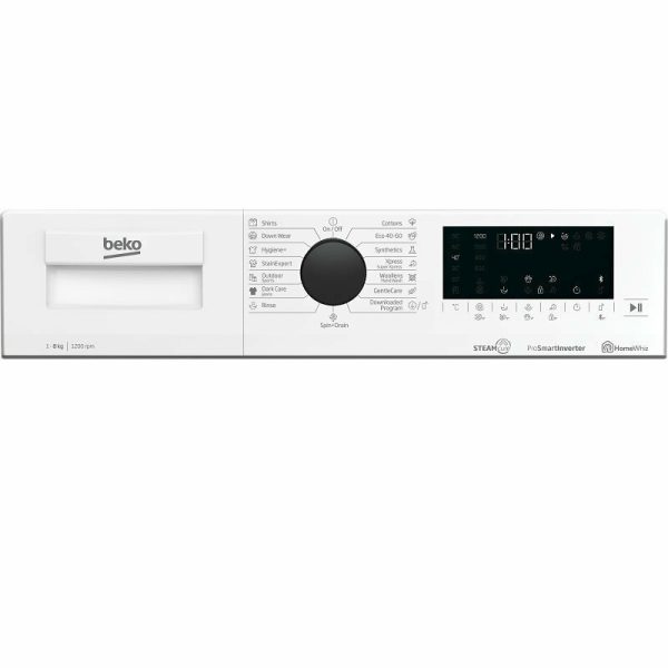 Beko Πλυντήριο Ρούχων 8kg 1200 Στροφών WUE8626XBWS 7001440072