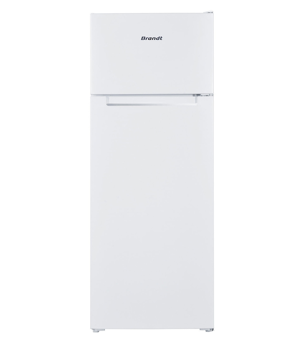 Brandt BFD4522SW Ψυγείο Δίπορτο 206lt Υ142.6xΠ54.5xΒ55.5εκ. Λευκό
