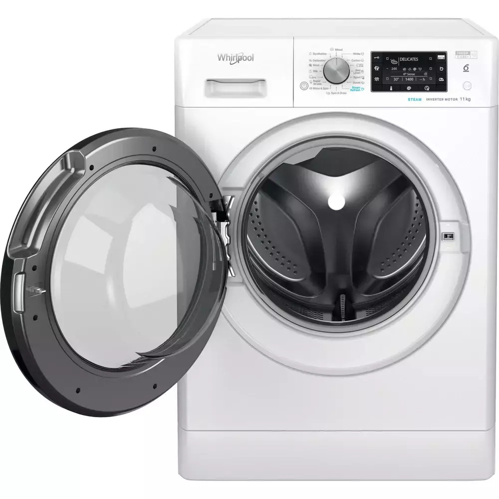 Whirlpool Πλυντήριο Ρούχων 11kg με Ατμό 1400 Στροφών FFD 11469 BV EE 859991642020