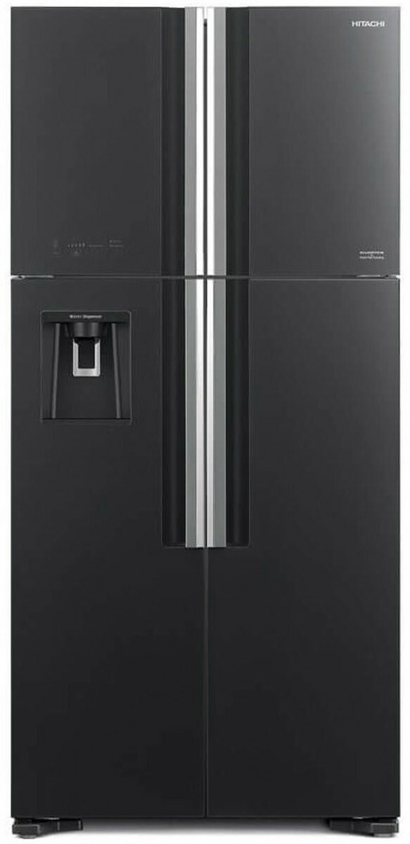Hitachi R-W661PRU1 GGR GGR Ψυγείο Ντουλάπα 540lt NoFrost Υ183.5xΠ85.5xΒ73.7εκ. Γκρι