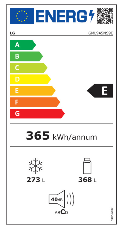 LG GML945NS9E Ψυγείο Ντουλάπα 641lt Total NoFrost Υ179.3xΠ91.2xΒ74.4εκ. Inox