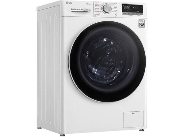 LG Πλυντήριο Ρούχων Inverter Direct Drive 10.5kg με Ατμό 1400 Στροφών F4WV510SAA