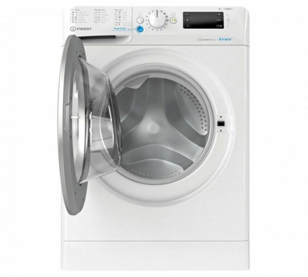 Indesit Πλυντήριο Ρούχων 8kg 1400 Στροφών BWE 81484X WS EE N F162155