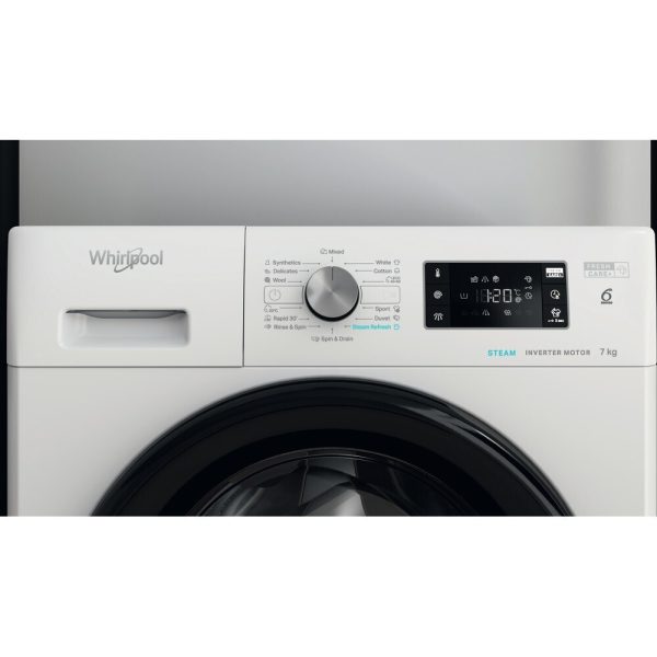 Whirlpool Πλυντήριο Ρούχων 7kg 1200 Στροφών FFB 7259 BV EE