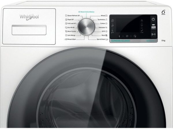 Whirlpool Πλυντήριο Ρούχων 9kg 1400 Στροφών W6 W945WB EE