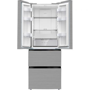 Amica FY3259.3DFBX Ψυγείο Ντουλάπα 357lt NoFrost Υ180.3xΠ71.7xΒ65.4εκ. Inox