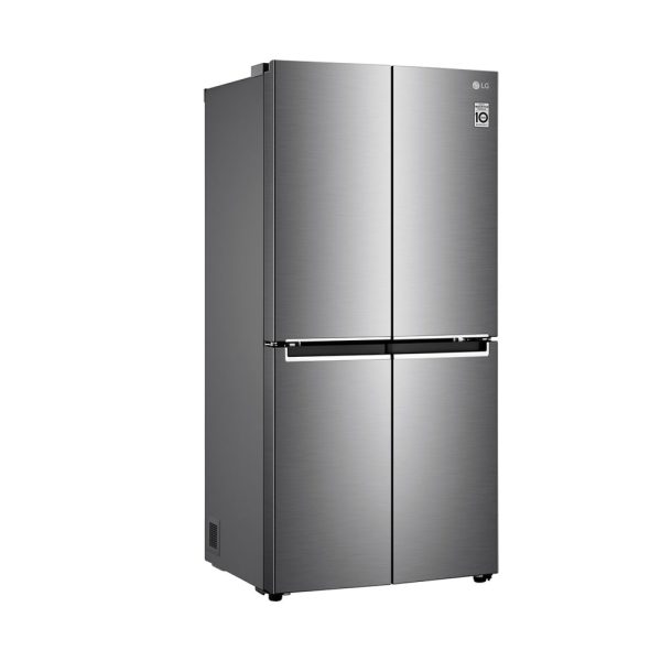 LG GMB844PZFG Ψυγείο Ντουλάπα 530lt Total NoFrost Υ178.7xΠ83.5xΒ73.4εκ. Inox