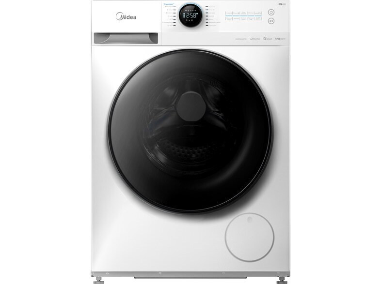 Midea Πλυντήριο Ρούχων 10kg 1400 Στροφών MF200W100WB/W-GR