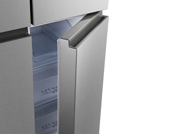 Hisense RQ563N4SI2 Ψυγείο Ντουλάπα 454lt Total NoFrost Υ181xΠ79.4xΒ70εκ. Inox