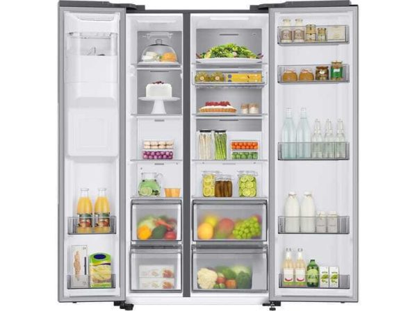 Samsung RS68A884CSL/EF Ψυγείο Ντουλάπα 632lt Total NoFrost Υ178xΠ91.2xΒ71.6εκ. Inox