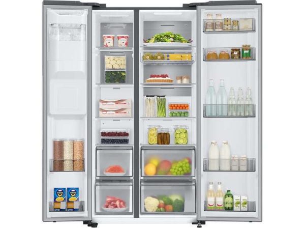 Samsung RS68A884CSL/EF Ψυγείο Ντουλάπα 632lt Total NoFrost Υ178xΠ91.2xΒ71.6εκ. Inox