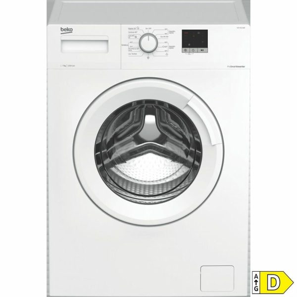 Beko Πλυντήριο Ρούχων 7kg 1200 Στροφών WTE 7611 BWR