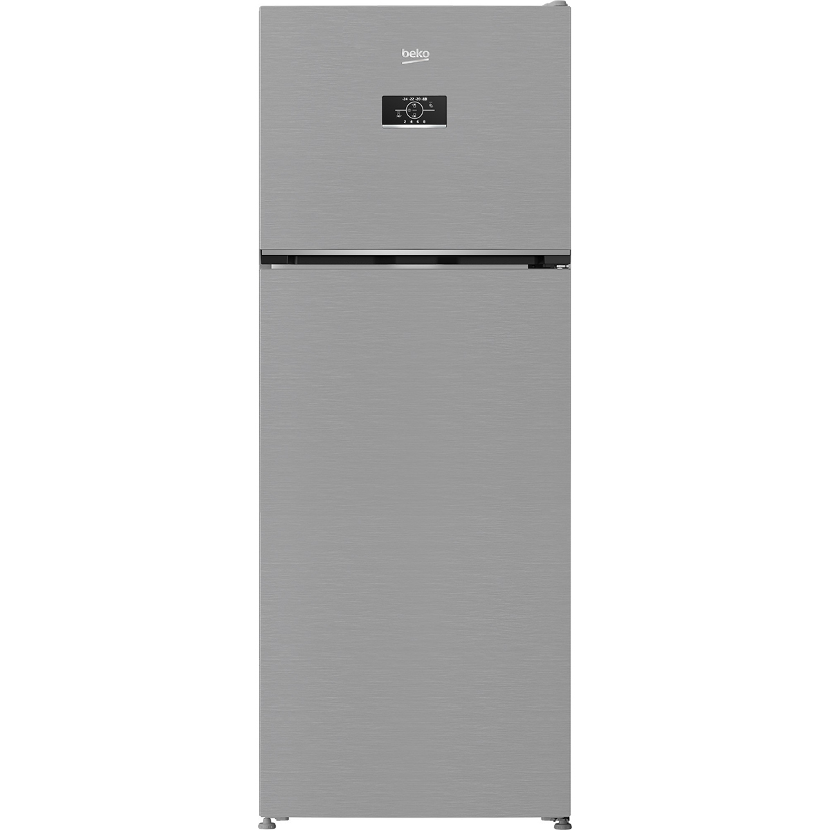 Beko B3RDNE504HXB Ψυγείο Δίπορτο 477lt NoFrost Υ186.5xΠ70xΒ74.6εκ. Inox