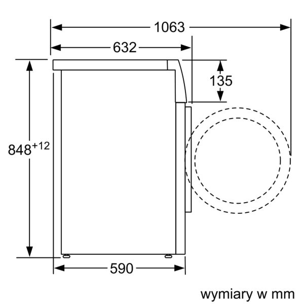 Bosch Πλυντήριο Ρούχων 9kg 1200 Στροφών WAN242G9PL