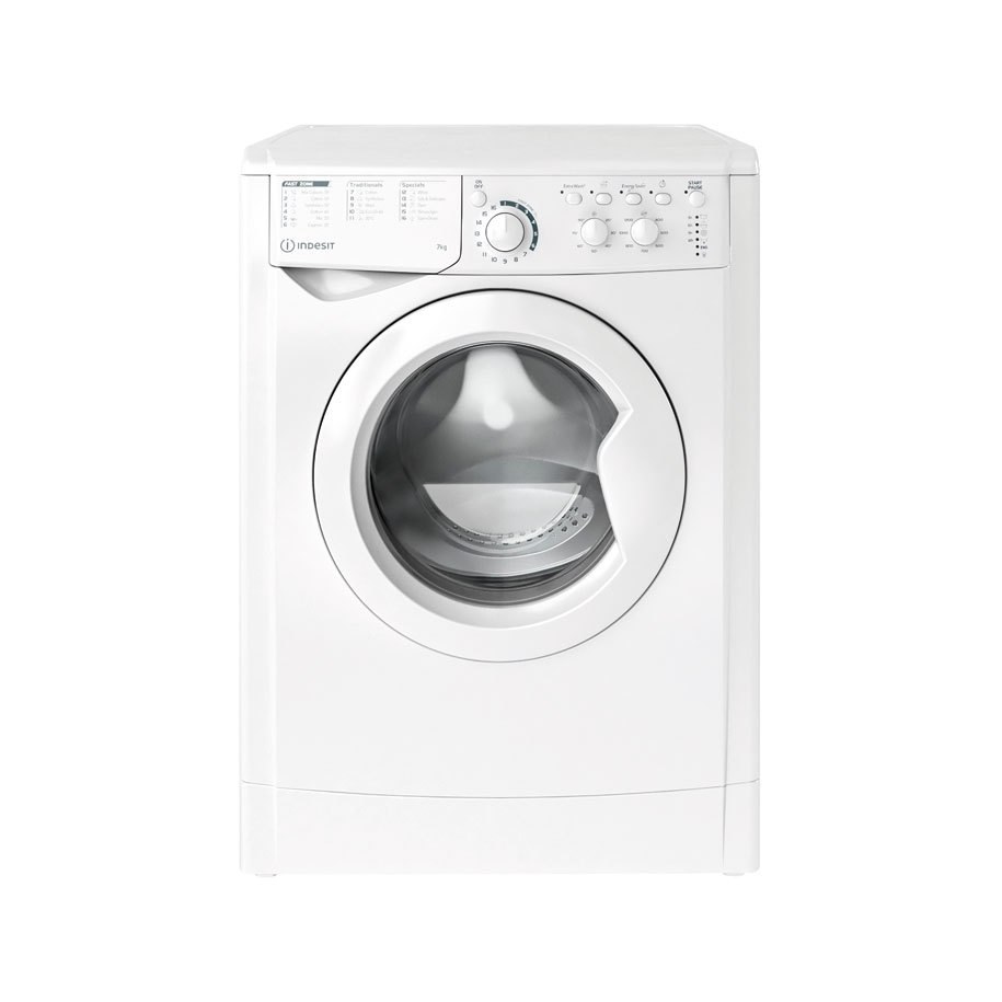 Indesit Πλυντήριο Ρούχων 7kg 1200 Στροφών EWC 71252 W EE N