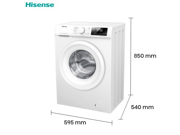 Hisense Πλυντήριο Ρούχων 8kg 1400 Στροφών WFQP801419VM