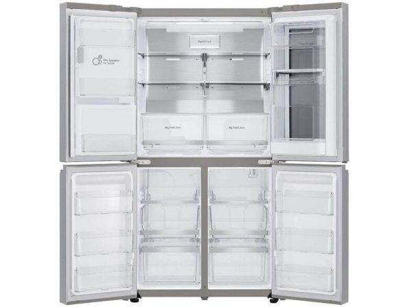 LG GMX945NS9F Ψυγείο Ντουλάπα 638lt Total NoFrost Υ179.3xΠ91.2xΒ74.4εκ. Inox