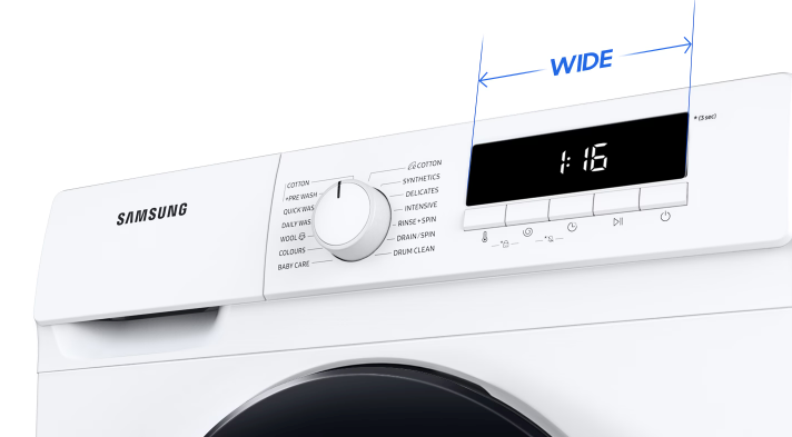 Samsung Πλυντήριο Ρούχων 9kg 1400 Στροφών WW90T304MBW WW90T304MBW/LE