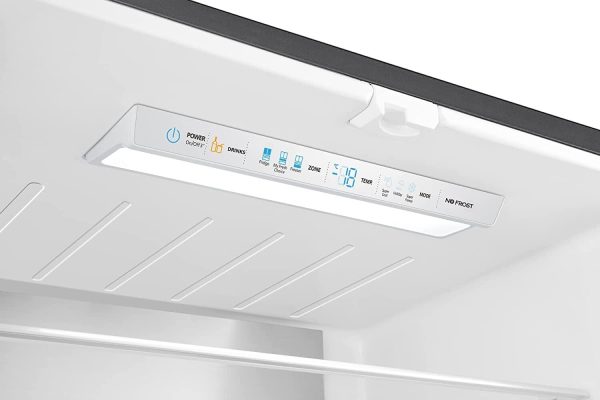 Hisense RF540N4SBF2 Ψυγείο Ντουλάπα Total NoFrost Υ181.7xΠ79.4xΒ70.6εκ. Inox