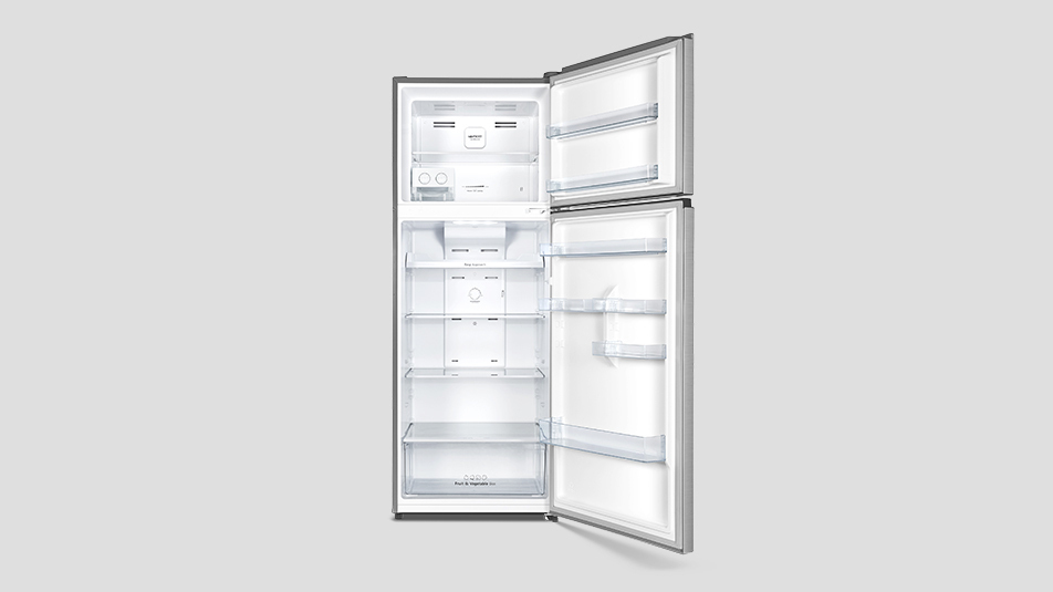 Inventor DPB18570INL Ψυγείο Δίπορτο 467lt Total NoFrost Υ185xΠ70.4xΒ68.6εκ. Inox