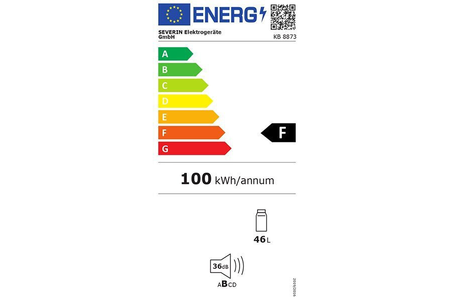 Severin KB 8873 Mini Bar Υ49.6xΠ47xΒ44.7εκ. Λευκό