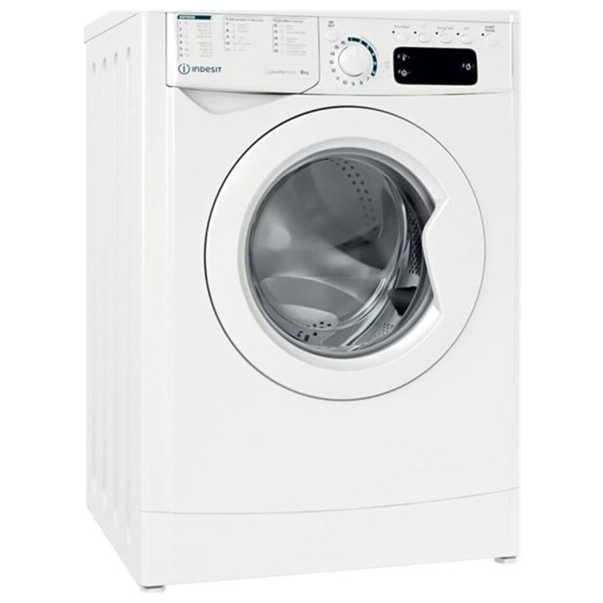 Indesit Πλυντήριο Ρούχων 7kg 1200 Στροφών EWE81284 WSPTN