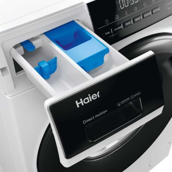 Haier Πλυντήριο Ρούχων 8kg 1400 Στροφών Γκρι HW80-B14939-S