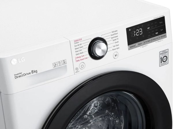 LG Πλυντήριο Ρούχων 8kg 1400 Στροφών F4WV308S6U