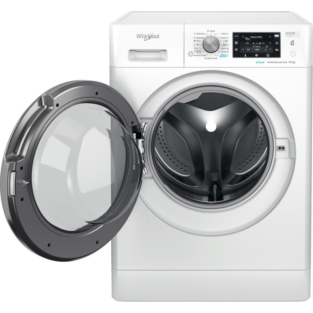 Whirlpool Πλυντήριο Ρούχων 10kg 1400 Στροφών FFD 10469 BCV EE