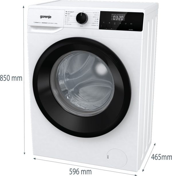 Gorenje WNHEI74SAS Πλυντήριο Ρούχων 7kg με Ατμό 1400 Στροφών