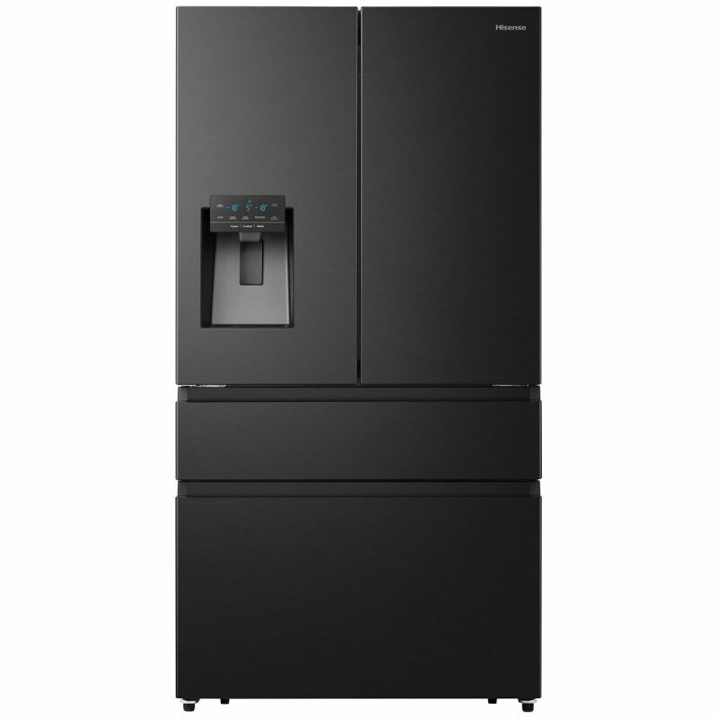 Hisense RF728N4SBFE Ψυγείο Ντουλάπα 560lt Total NoFrost Υ178.5xΠ91.4xΒ72.5εκ. Γκρι