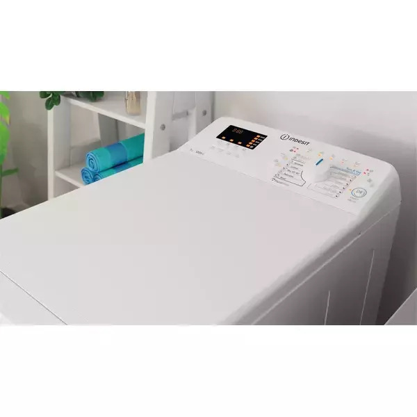 Indesit Πλυντήριο Ρούχων Άνω Φόρτωσης 7kg 1200 Στροφών BTW S72200