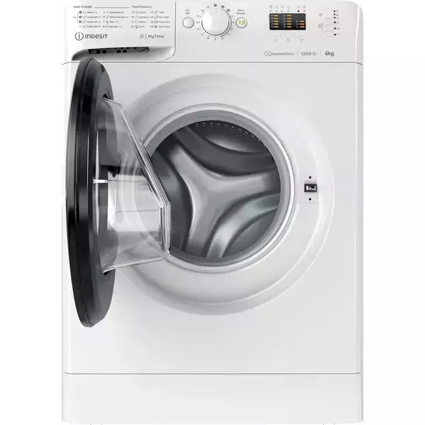 Indesit Πλυντήριο Ρούχων 6kg 1200 Στροφών MTWSA 61294 W EE