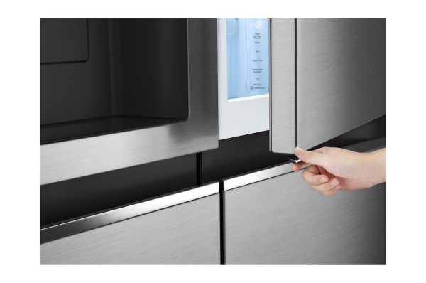 LG GSJV70PZTE Ψυγείο Ντουλάπα NoFrost Υ179xΠ91.3xΒ73.5εκ. Inox